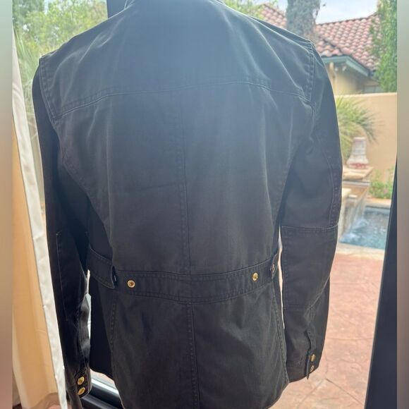 j crew downtown field jacket green lightweight utility coat Size XS - Picture 5 of 10